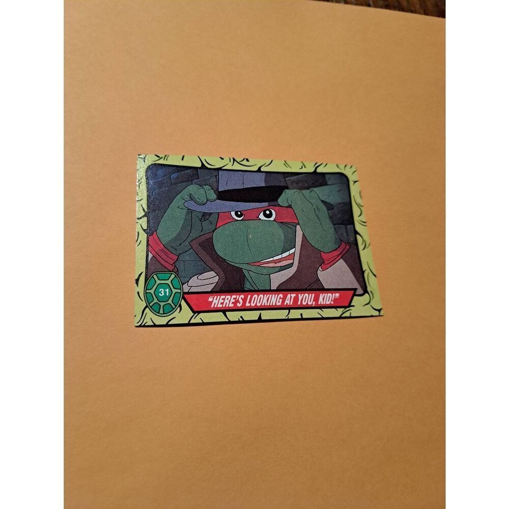 1989 Topps TMNT Heres Looking At You Kid Trading Card 31 Teenage Mutant Ninja